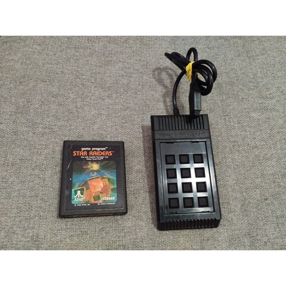 Star Raiders for Atari 2600. Tested & Works. Vintage 1982. With Video Touch Pad. - Picture 1 of 6